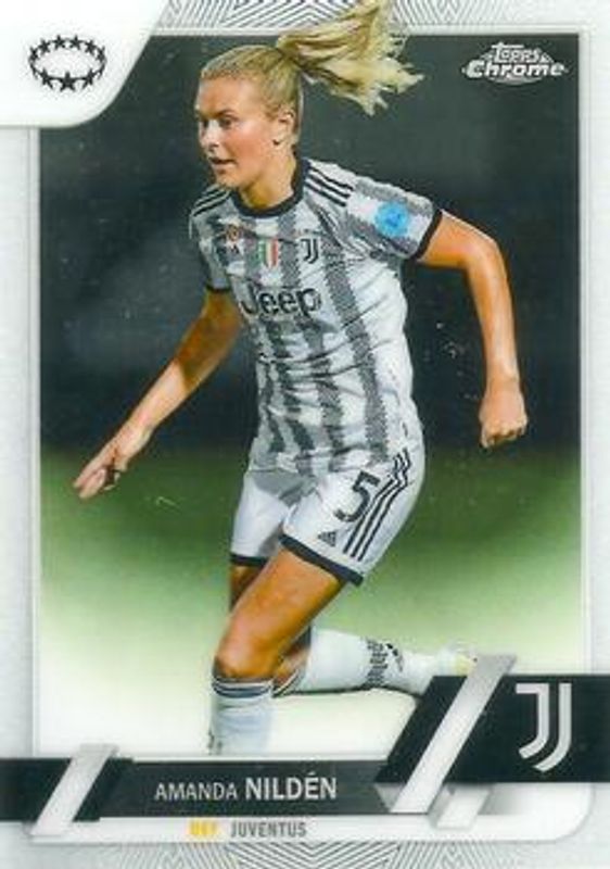 2022 Topps Chrome UEFA Women's Champions League #67 Base
