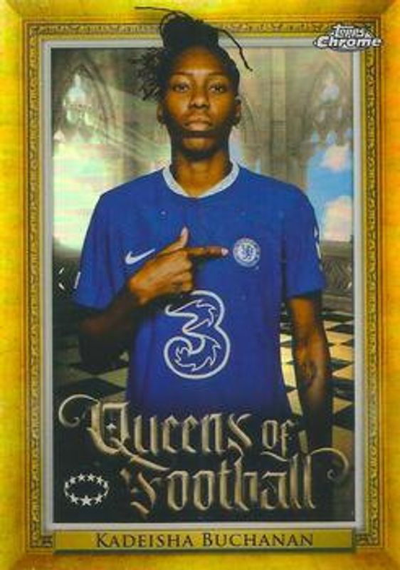 2022 Topps Chrome UEFA Women's Champions League #Q-2 Queens of Football