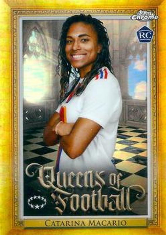 2022 Topps Chrome UEFA Women's Champions League #Q-13 Queens of Football