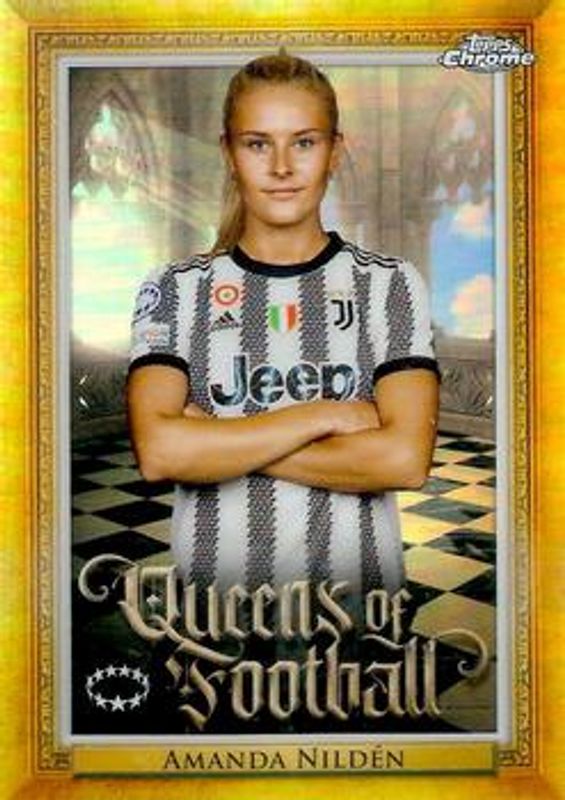 2022 Topps Chrome UEFA Women's Champions League #Q-5 Queens of Football