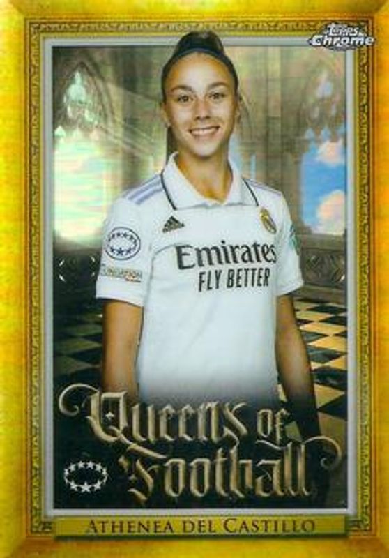 2022 Topps Chrome UEFA Women's Champions League #Q-12 Queens of Football