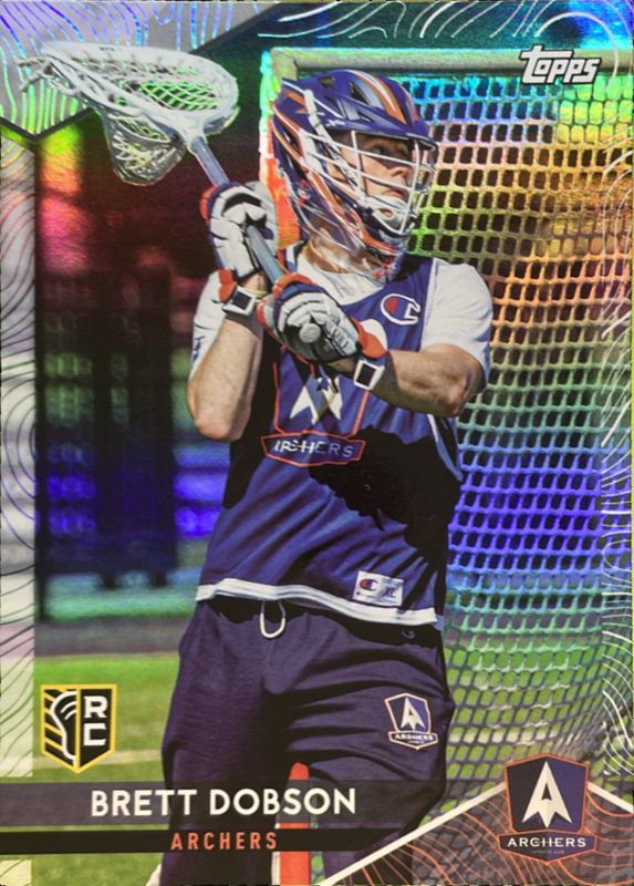 2022 Topps Premier Lacrosse League #33 Rainbow Foil