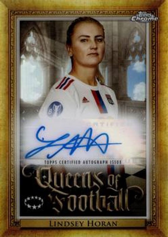 2022 Topps Chrome UEFA Women's Champions League #Q-7 Queens of Football Autographs