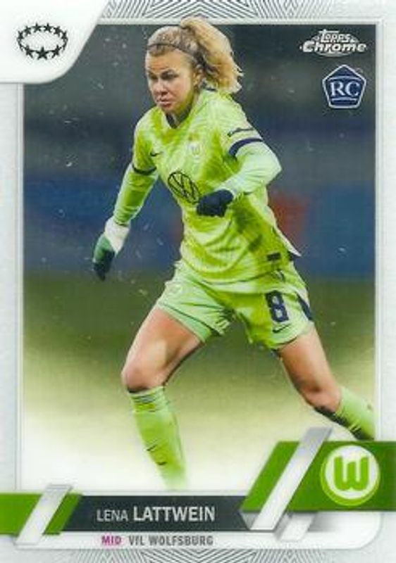 2022 Topps Chrome UEFA Women's Champions League #37 Base