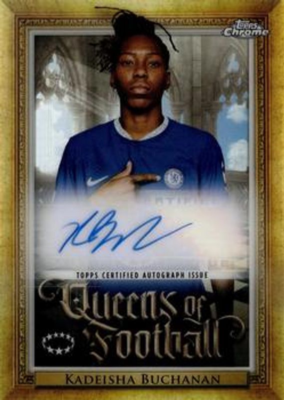 2022 Topps Chrome UEFA Women's Champions League #Q-2 Queens of Football Autographs