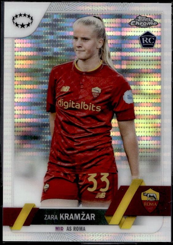 2022 Topps Chrome UEFA Women's Champions League #43 Pulsar Refractor