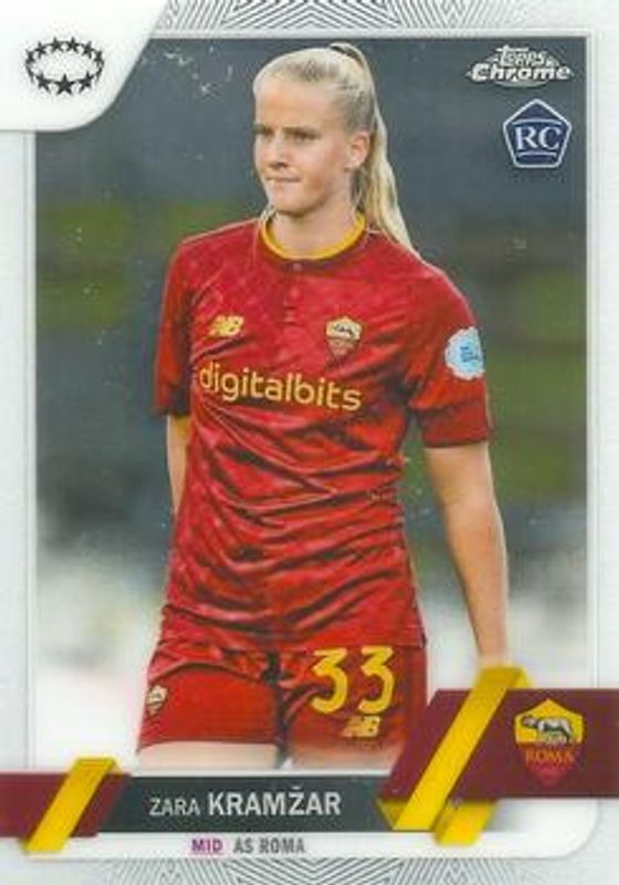 2022 Topps Chrome UEFA Women's Champions League #43 Base