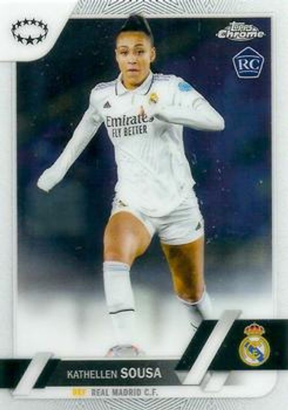 2022 Topps Chrome UEFA Women's Champions League #53 Base