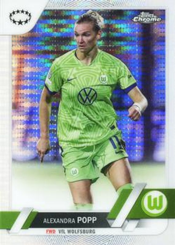 2022 Topps Chrome UEFA Women's Champions League #65 Pulsar Refractor