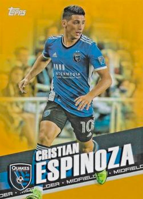 2022 Topps MLS #87 Gold /50