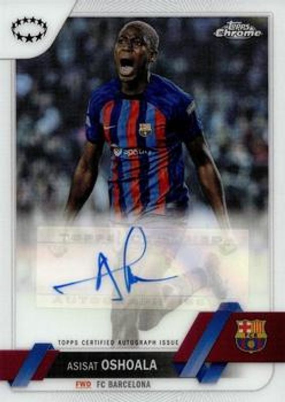 2022 Topps Chrome UEFA Women's Champions League #A-AO Chrome Autographs