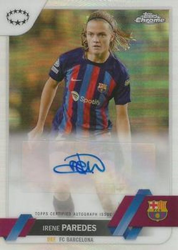 2022 Topps Chrome UEFA Women's Champions League #A-IP Chrome Autographs
