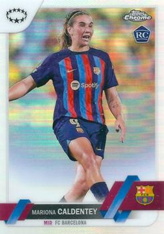 2022 Topps Chrome UEFA Women's Champions League #52 Refractor