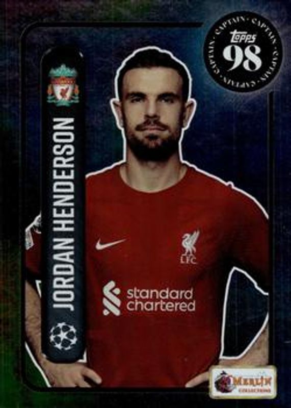 2022 Topps Merlin Heritage '98 UEFA Champions League #137 Base