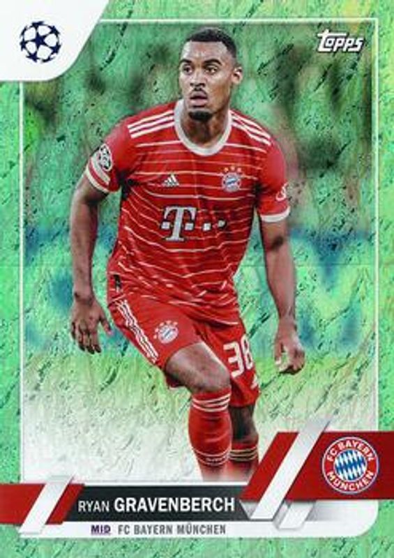 2022 Topps UEFA Club Competitions Jade Edition #120 Base