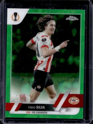 2022 Topps Chrome UEFA Club Competitions Sapphire Edition #145 Green /70
