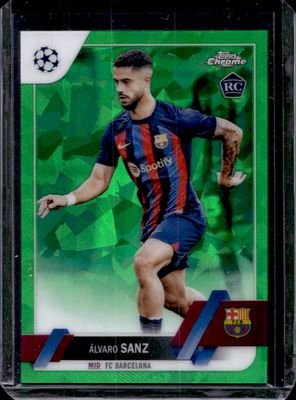 2022 Topps Chrome UEFA Club Competitions Sapphire Edition #67 Green /70
