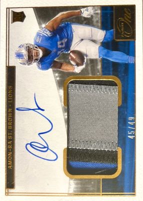 2021 One #26 Rookie Patch Auto - Bronze (/49)