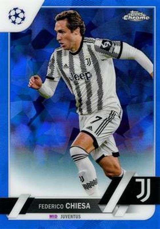 2022 Topps Chrome UEFA Club Competitions Sapphire Edition #83 Base