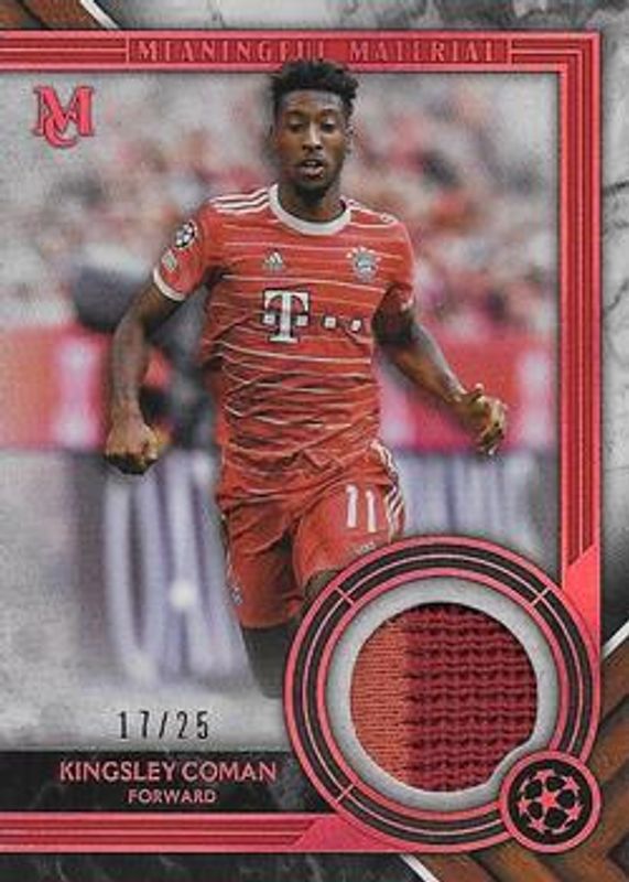 2022 Topps Museum Collection UEFA Champions League #MMR-KC Meaningful Material Single Relics - Ruby /25