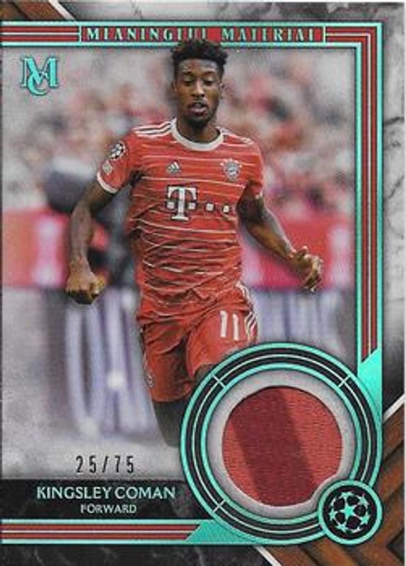 2022 Topps Museum Collection UEFA Champions League #MMR-KC Meaningful Material Single Relics - Sapphire /75