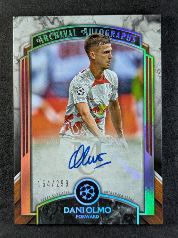 2022 Topps Museum Collection UEFA Champions League #AA-DO Archival Autographs /299