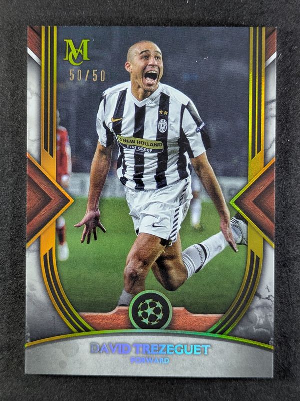 2022 Topps Museum Collection UEFA Champions League #60 Gold /50