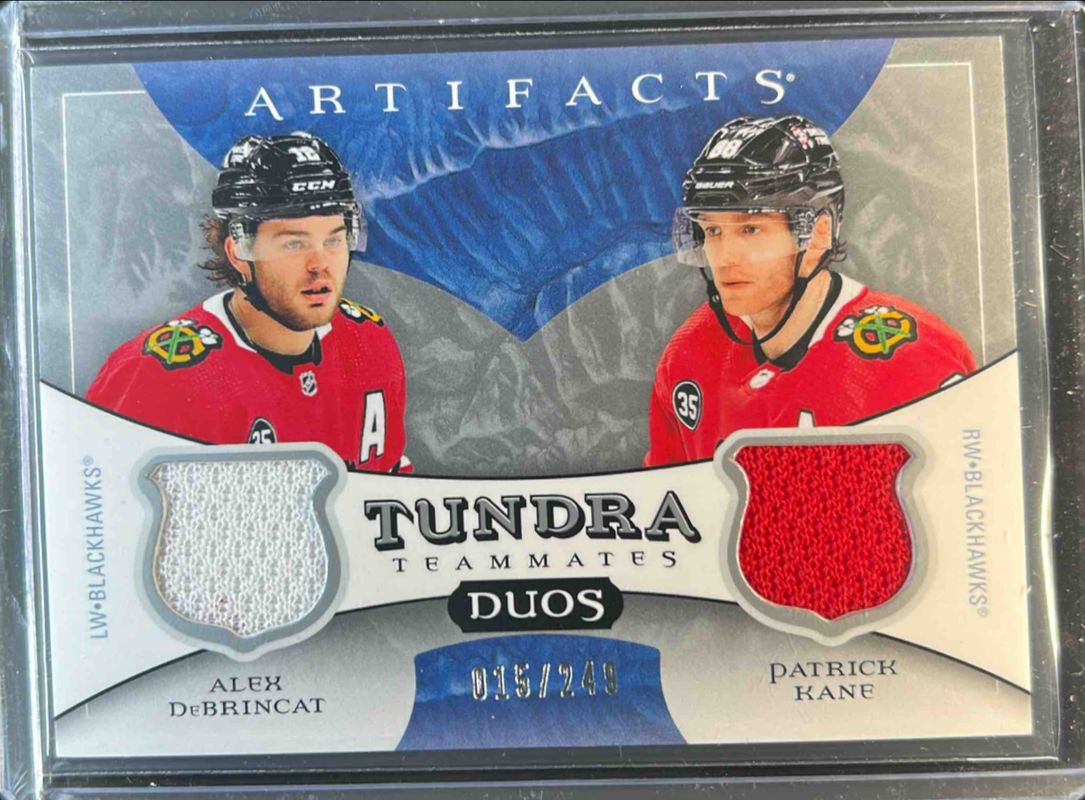 2022 Upper Deck Artifacts #T2-CHI Tundra Teammates Duos /249