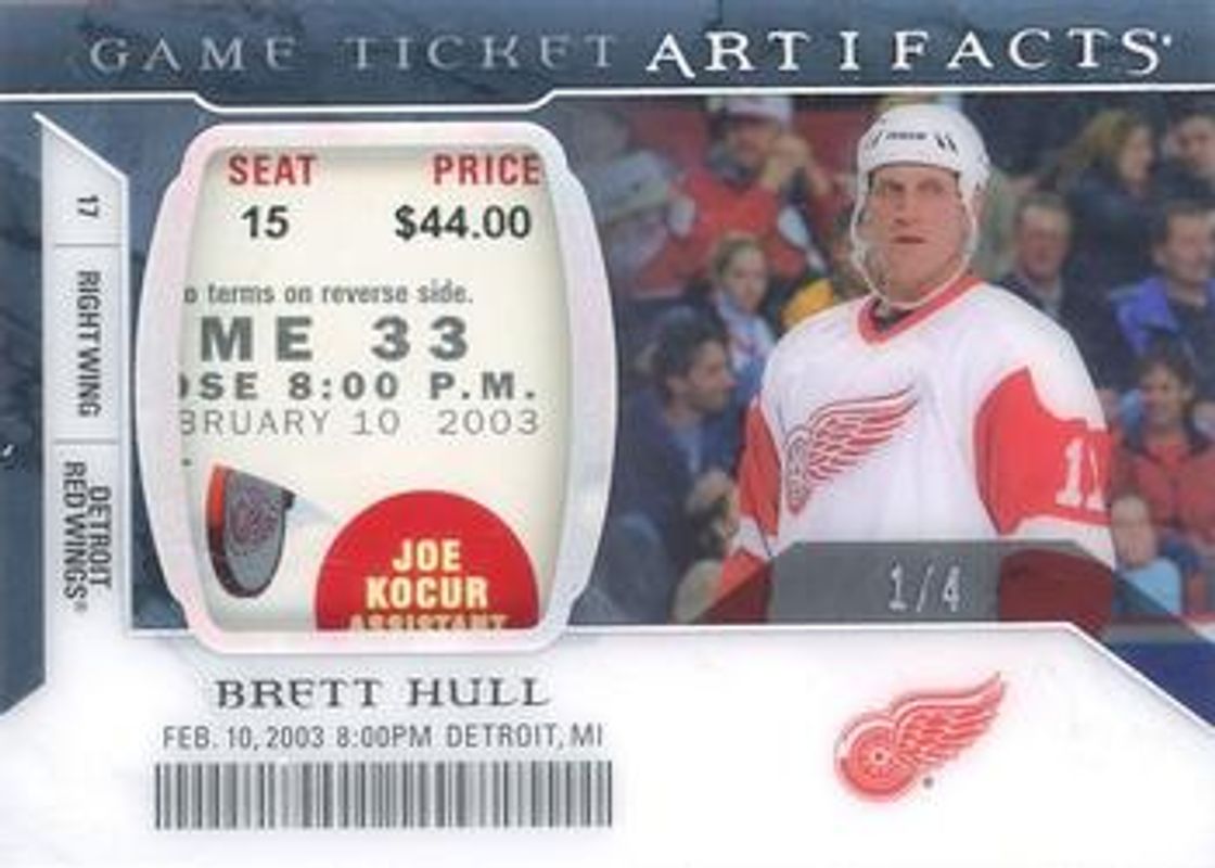 2022 Upper Deck Artifacts #GTA-BH Game Ticket Artifacts /60