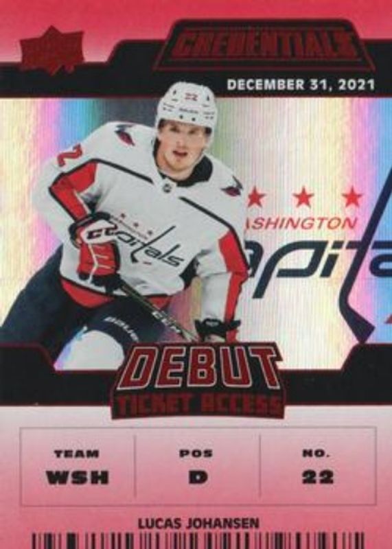 2022 Upper Deck Credentials #122 Red /299