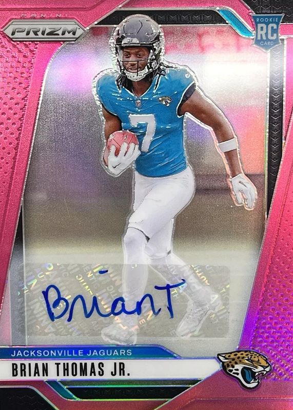 2024 Prizm #314 Rookie Autographs - Pink