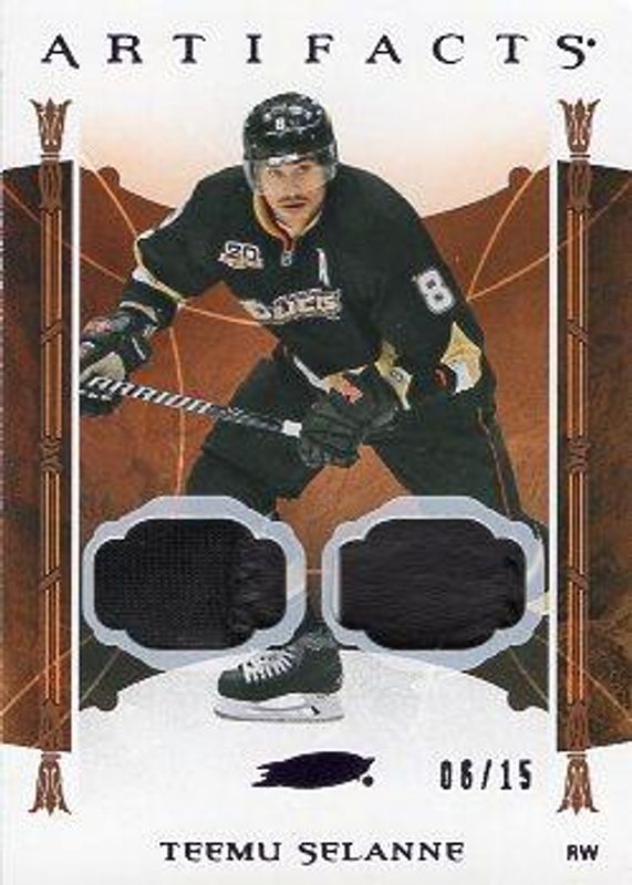 2022 Upper Deck Artifacts #162 Material - Purple /15