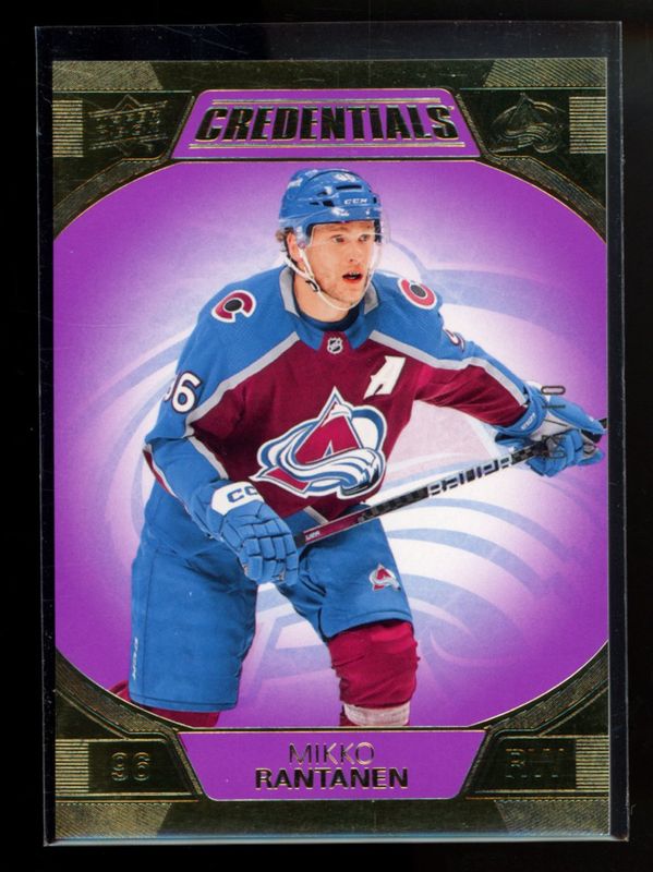 2022 Upper Deck Credentials #22 Purple /10