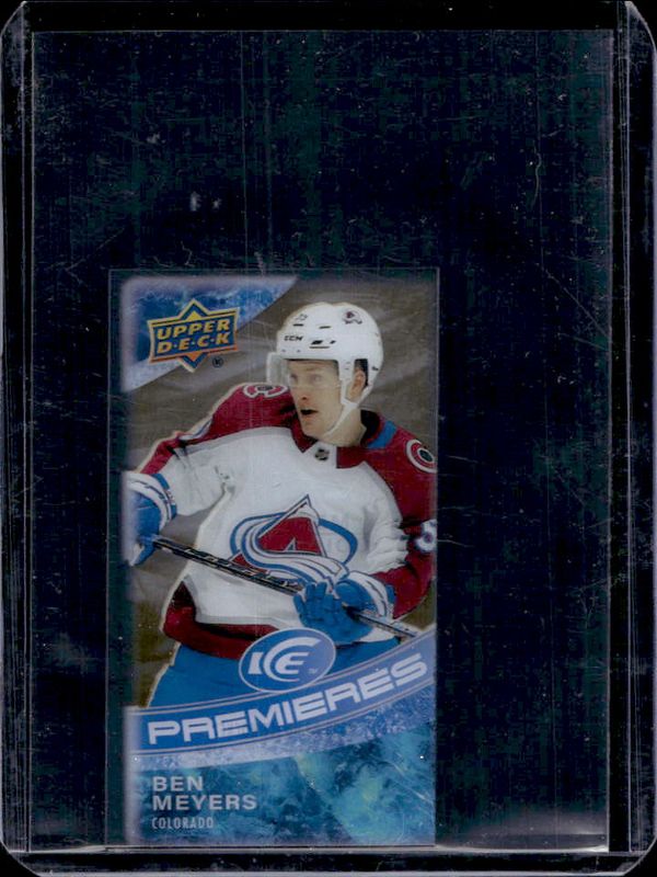 2022 Upper Deck Ice #MI-4 Ice Premieres Minis - Gold /99
