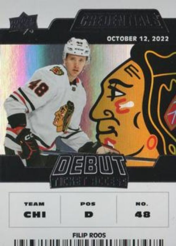 2022 Upper Deck Credentials #109 Base /999