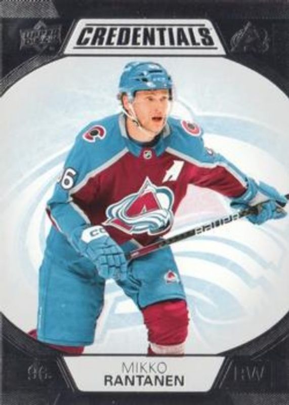 2022 Upper Deck Credentials #22 Base /999