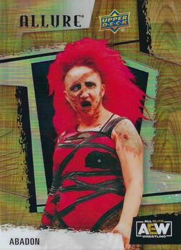 2022 Upper Deck Allure AEW All Elite Wrestling #85 Table