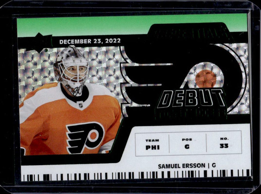 2022 Upper Deck Credentials #177 Horizontal Debut Ticket Access - Green /25