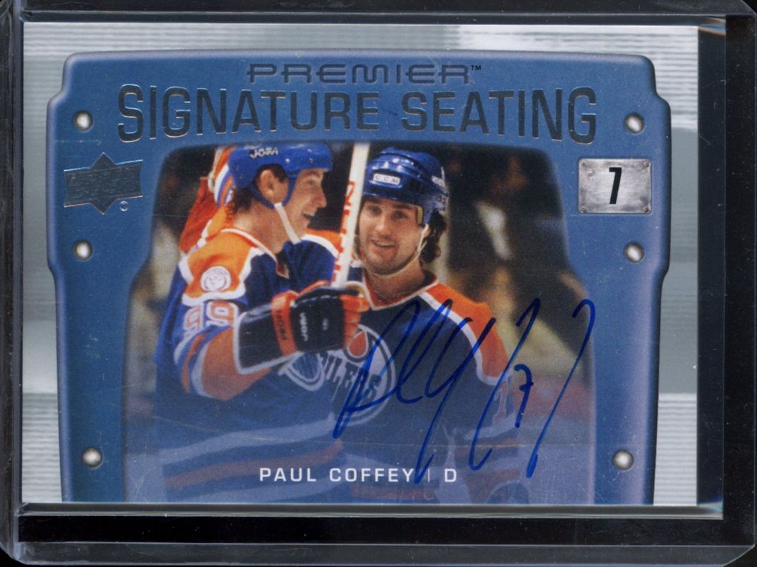 2022 Upper Deck Premier #PSS-PC 2021 Upper Deck Premier Update: Premier Signatures Seats