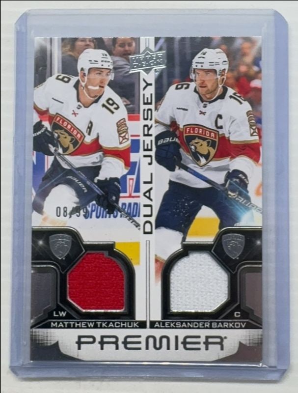 2022 Upper Deck Premier #PD-MTAB Premier Dual - Jersey /99