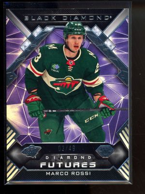2022 Upper Deck Black Diamond #BDF-MR Diamond Futures - Purple /49