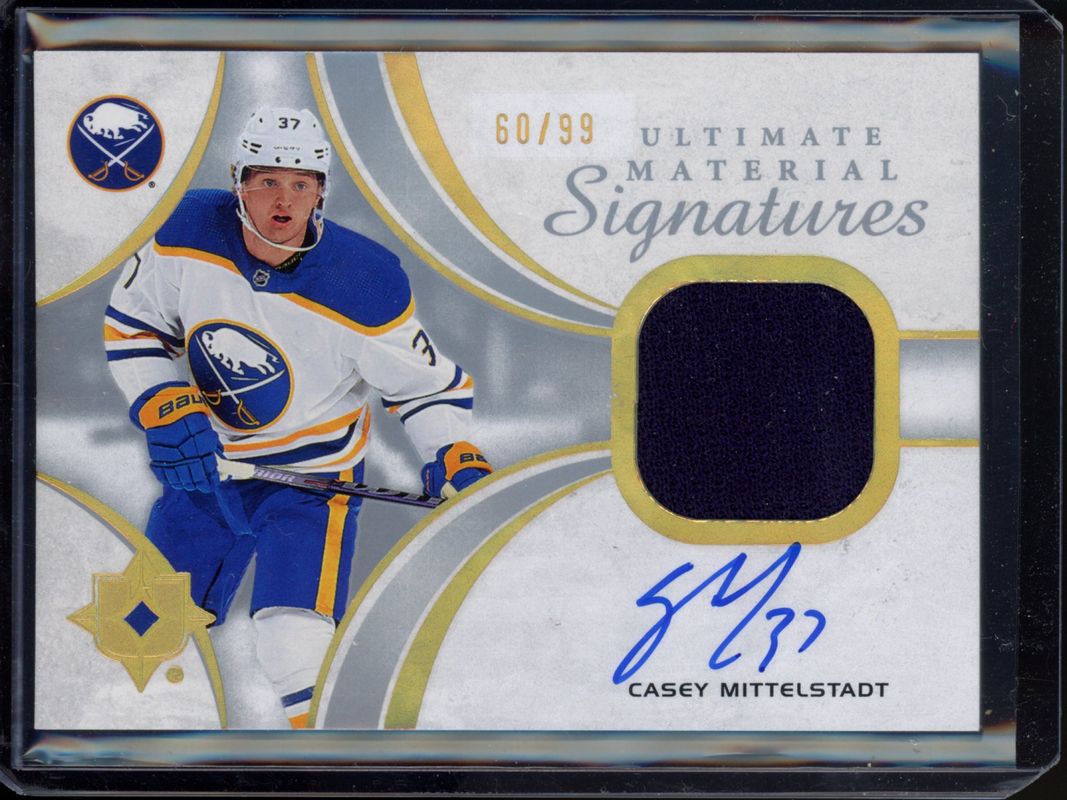 2022 Upper Deck Ultimate Collection #UMS-CM 2021 Upper Deck Ultimate Collection Update: Ultimate Material Signatures /99