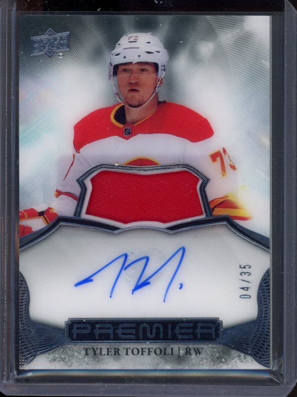 2022 Upper Deck Premier #AV-TO Acetate - Auto Patch /49