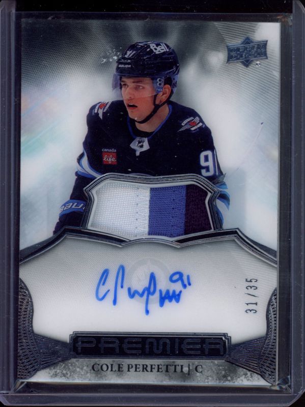 2022 Upper Deck Premier #AV-CP Acetate - Auto Patch /49