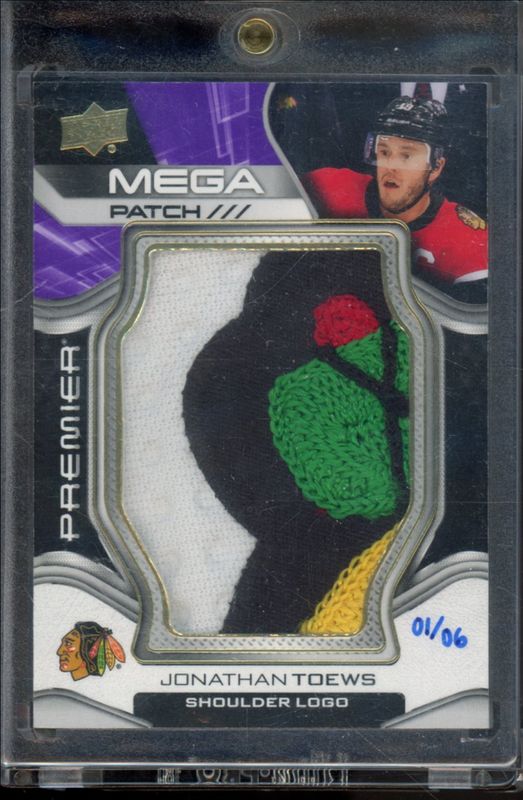 2022 Upper Deck Premier #PMP-TO Premier Mega Patch Shoulder Logos /9