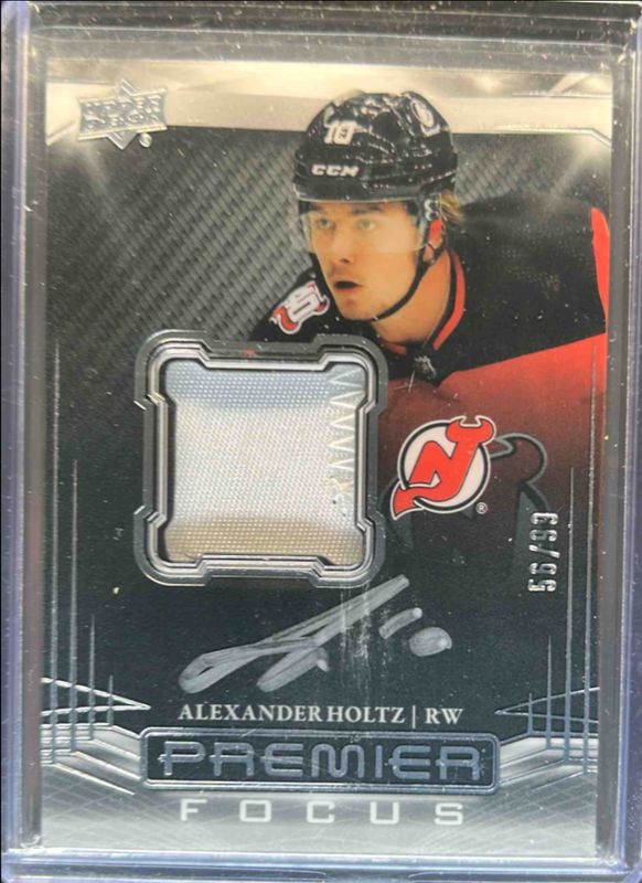 2022 Upper Deck Premier #PFAP-AH Premier Focus - Auto Patch /99