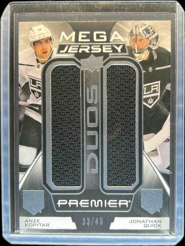 2022 Upper Deck Premier #PM2-KQ Premier Mega Jersey Duos /49