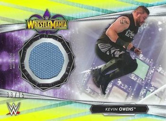 2021 Topps WWE #MR-KO Mat Relics - Citrine /75