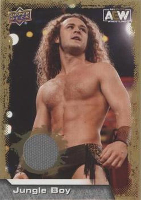 2022 Upper Deck AEW #20 Mat Relics Gold /99