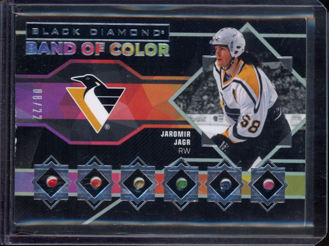 2022 Upper Deck Black Diamond #BC-JJ Band of Color Diamond 6 /22